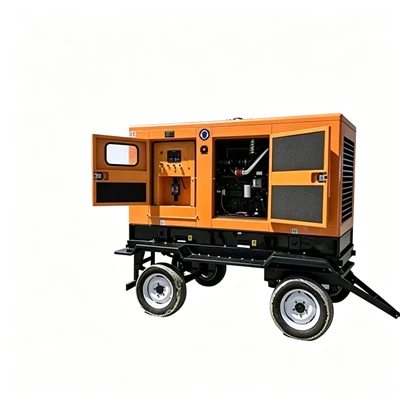 Generador diesel tipo remolque 250kva